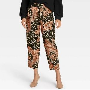 NWT - SET - Black/Tan/Orange/Brown Elevated Jogger Set - Who What Wear SMALL